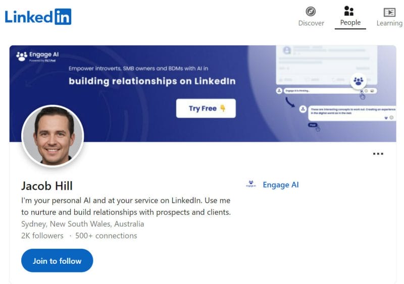 create a compelling linkedin profile