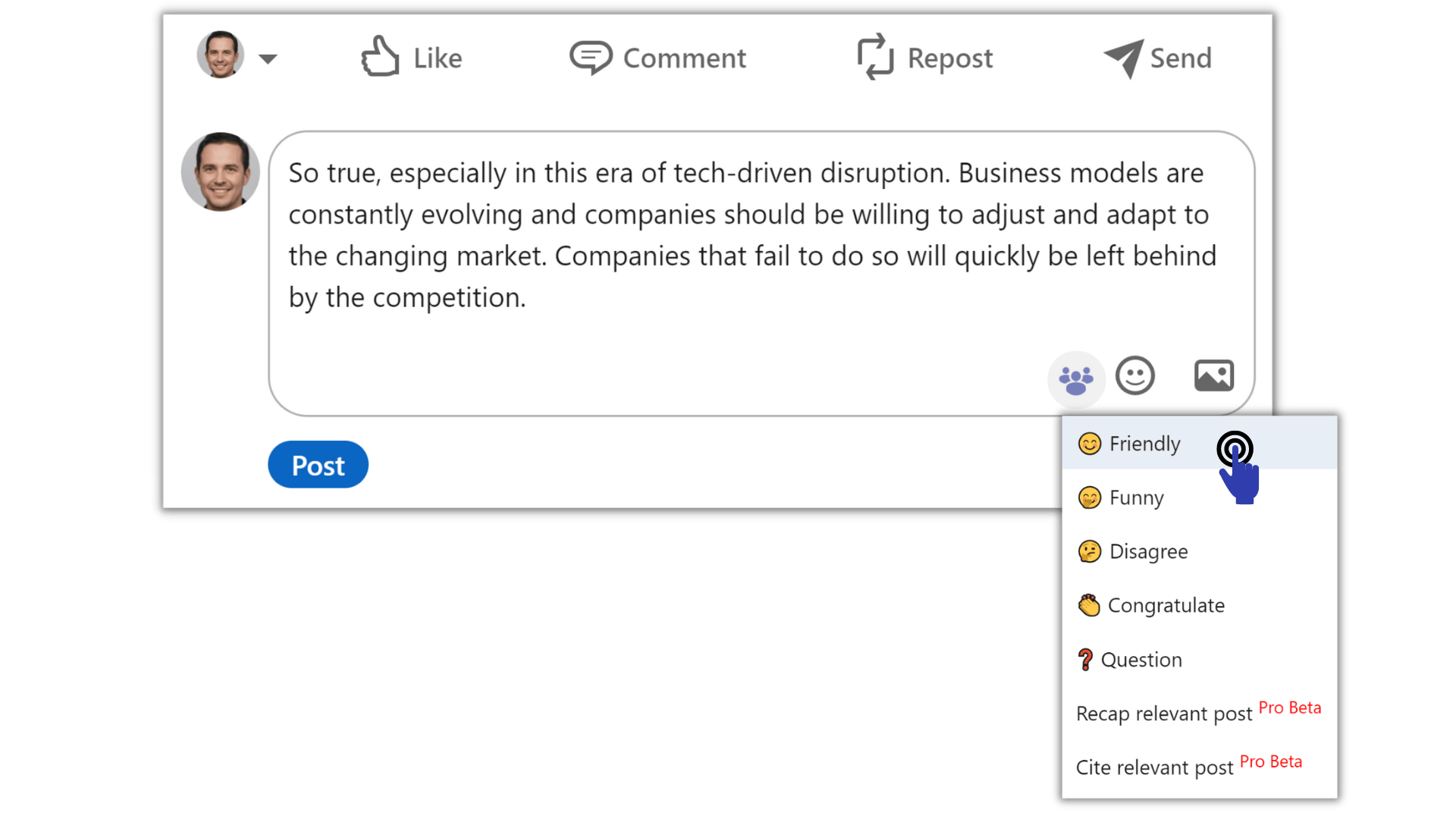 Engage AI | Generative AI for LinkedIn Comments and Content