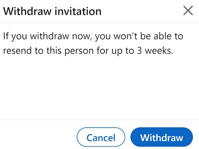 delete old pending connection requests 2