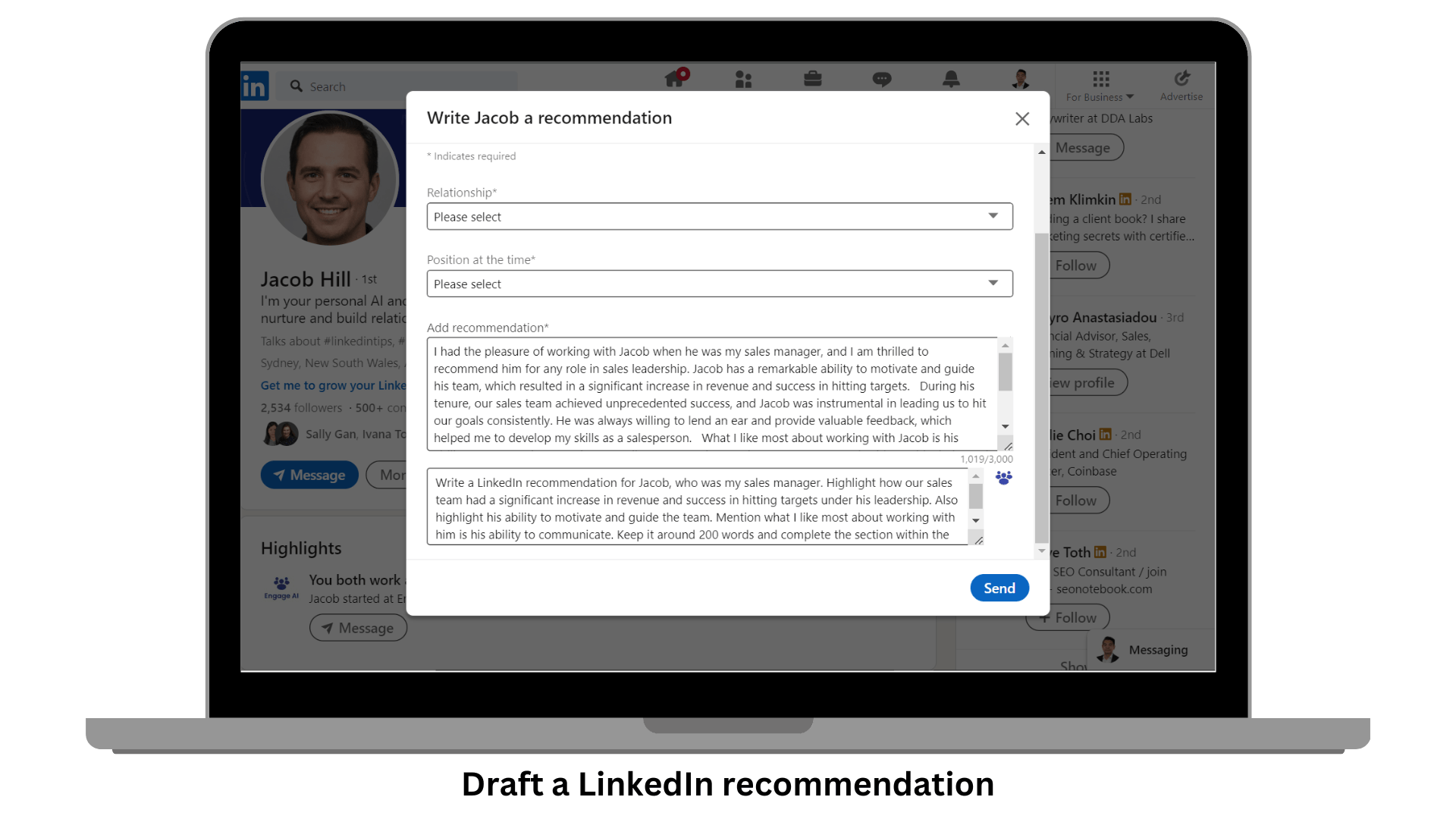 Linkedin Recommendation
