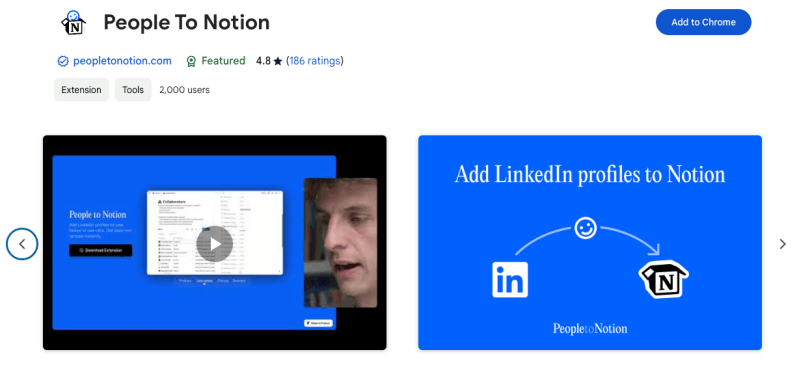 chrome extensions for linkedin recruiting notion